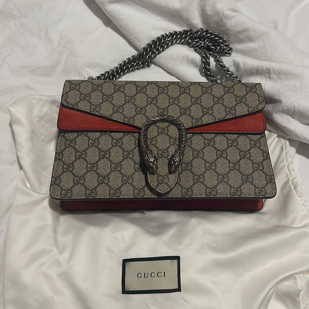 GUCCI Dionysus small GG shoulder bag